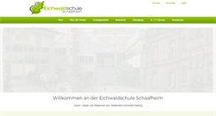 Desktop Screenshot of eichwaldschule.de